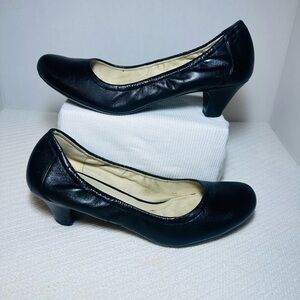 Naturalizer N5 Comfort leather Elegant Black Women's Heels